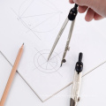 New Lleged Compass Set andstal Metal Compass School Student School Compass Drawing Herramientas